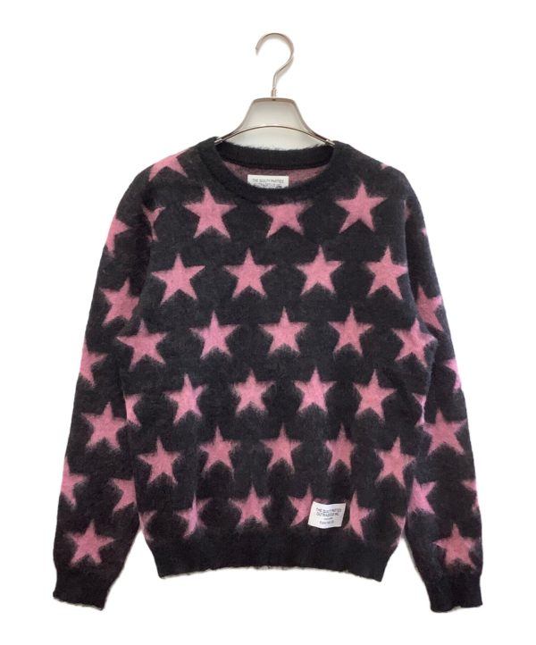 [Pre-owned] WACKO MARIA Star mohair sweater 12AW-KNT-09 Fashion