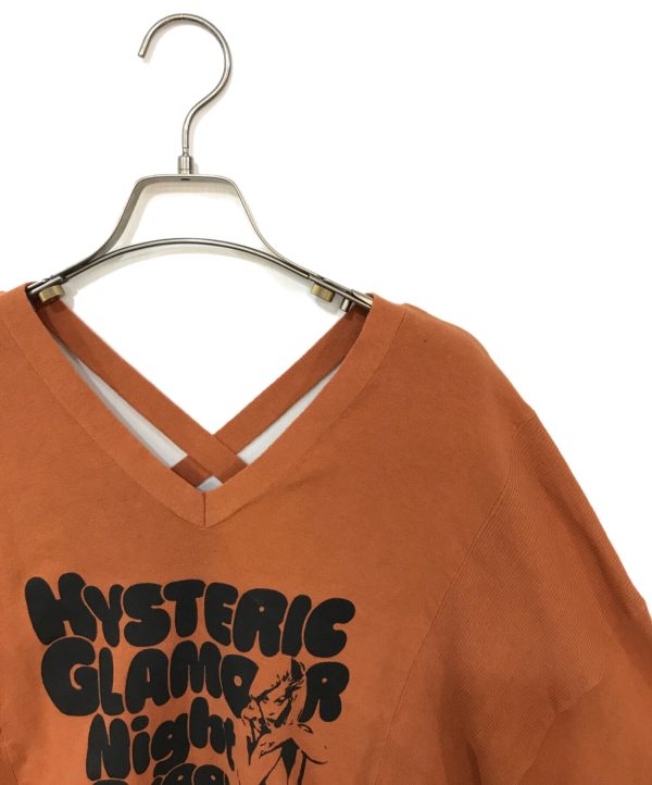 [Pre-owned] Hysteric Glamour short-sleeved cut-and-sew 0193NS05 Online Sale