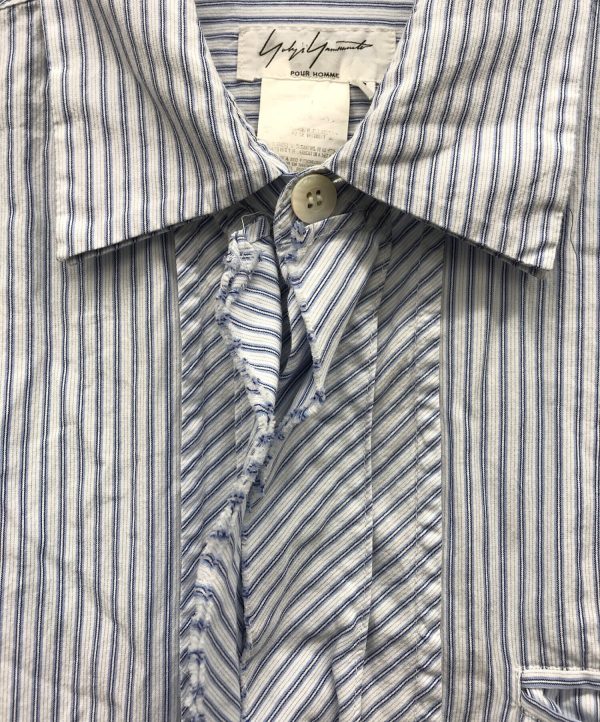 [Pre-owned] Yohji Yamamoto pour homme striped shirt Online Sale