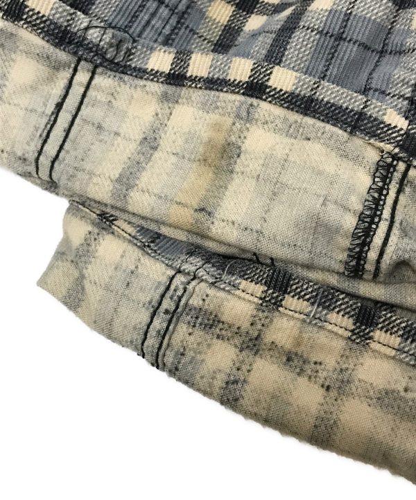 [Pre-owned] Hysteric Glamour 00 s Low Rise Check Flared Pants 2AP-1650 Cheap