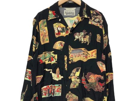 [Pre-owned] WACKO MARIA open-collared shirt Online now