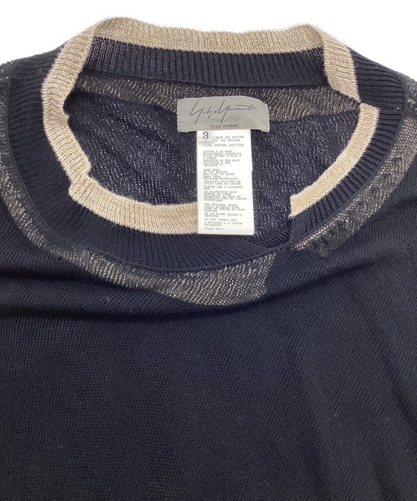 [Pre-owned] Yohji Yamamoto pour homme knit HX-K05-096 Discount