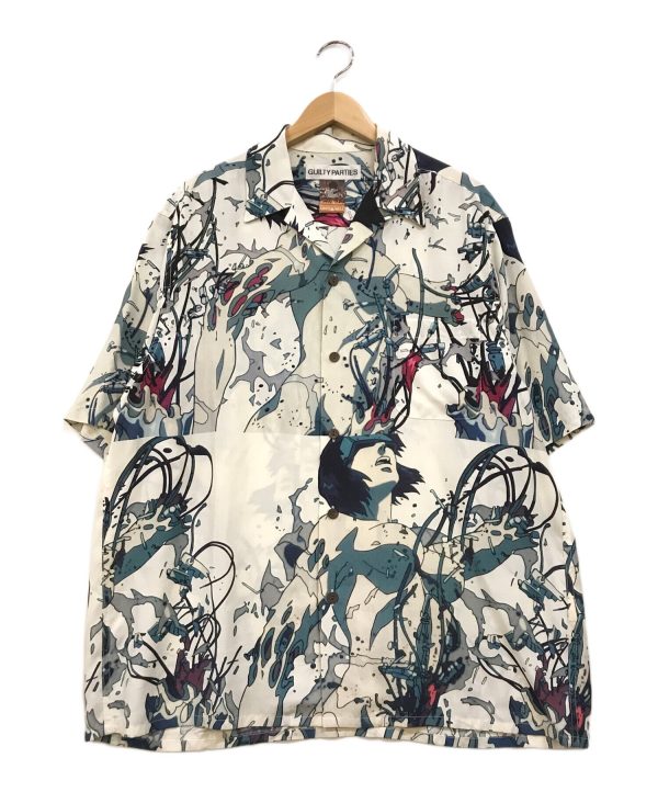 [Pre-owned] WACKO MARIA GHOST IN THE SHELL   S S HAWAIIAN SHIRT Ghost in the Shell Aloha Shirt Hot on Sale