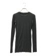 [Pre-owned] RICK OWENS RIB LONG SLEEVE T-SHIRT RP01C5202-RD Hot on Sale